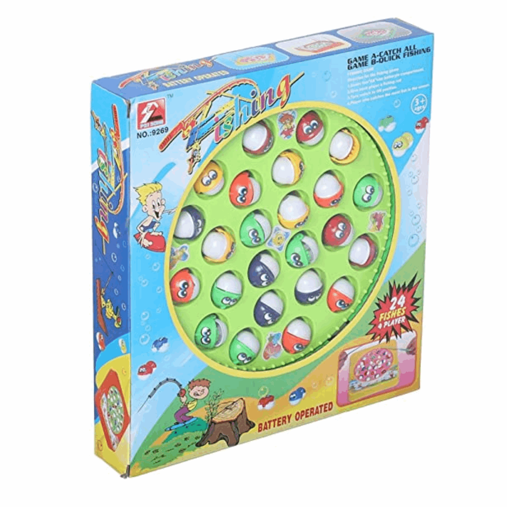 العاب صياد السمك حجم متوسط 24 Pcs A01-511