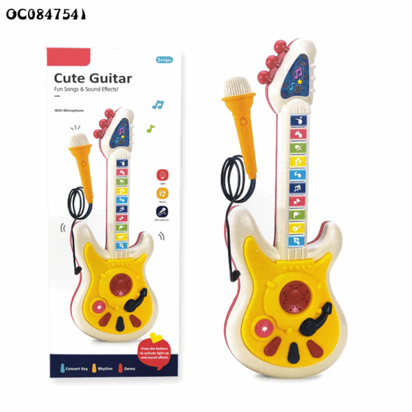 العاب اطفال جيتار + مايك 784