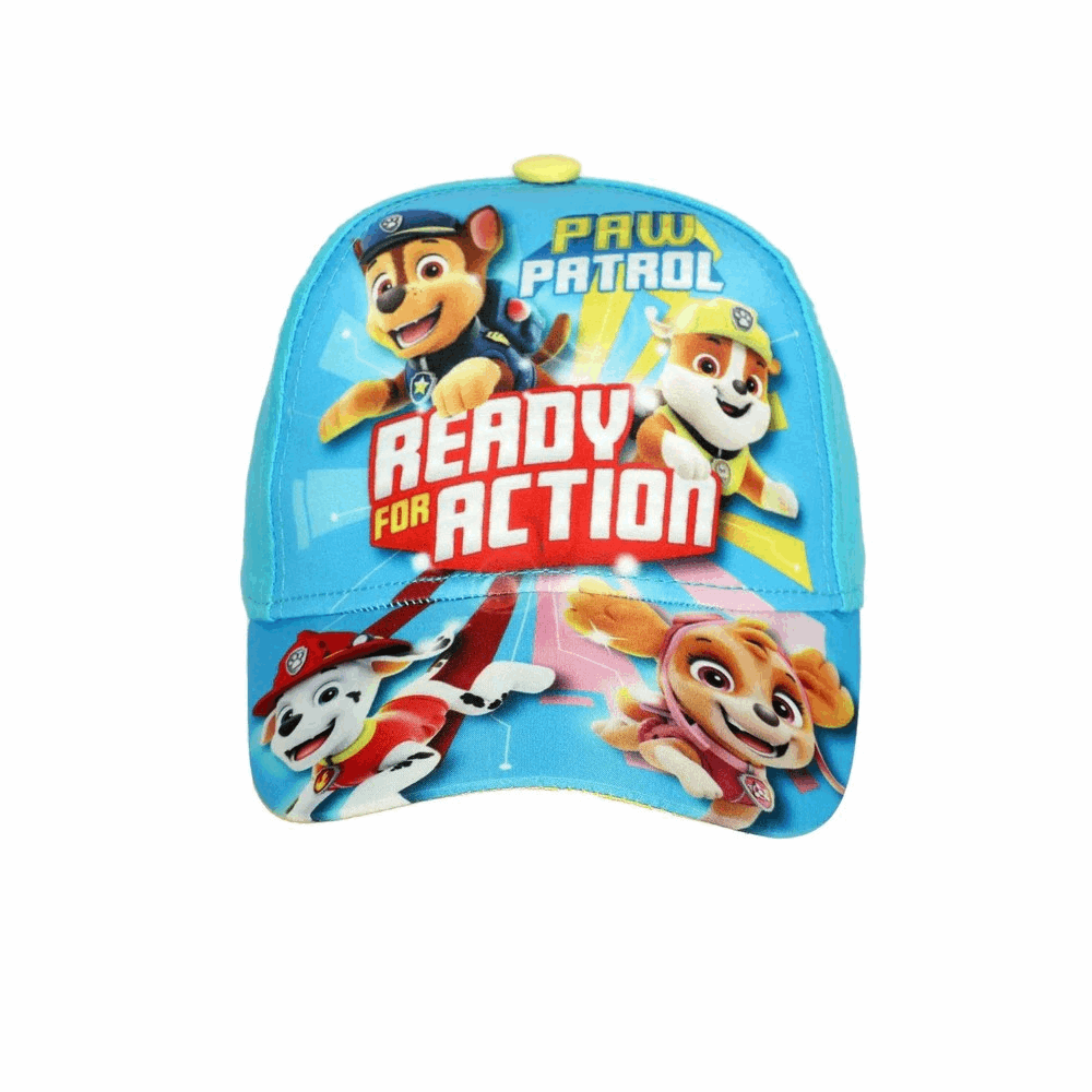 Paw Patrol Boy's Velcro Cap كاب اولادي Activ Kids Ns,blue*yellow