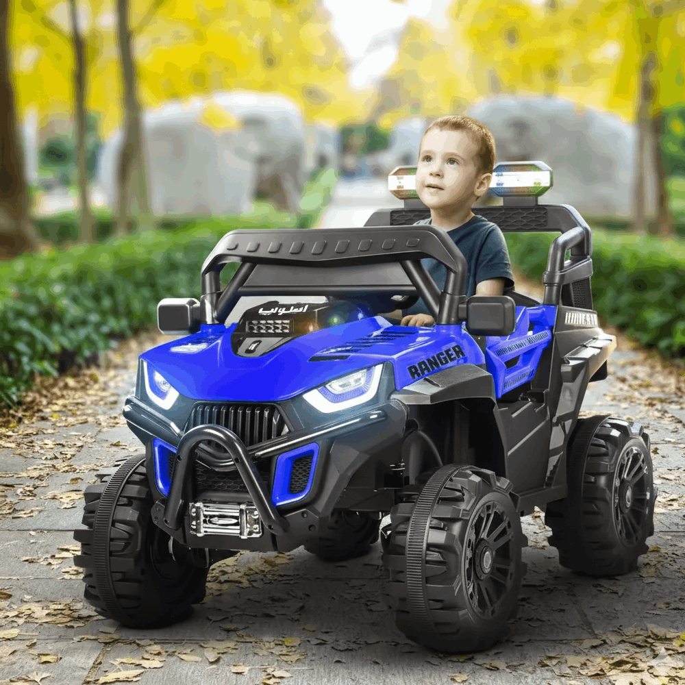 عربيات اطفال FY-MB1017-B عربية شحن كهرباء 9550-69 blue