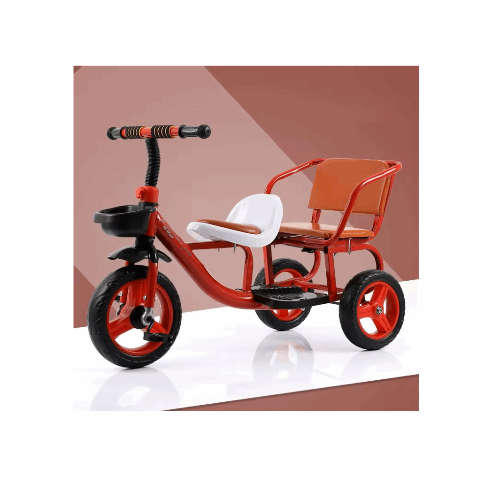 عجل اطفال Y-TS2610 عجلة كوكو 2 مقعد 9550-29 Red 2 كرسي