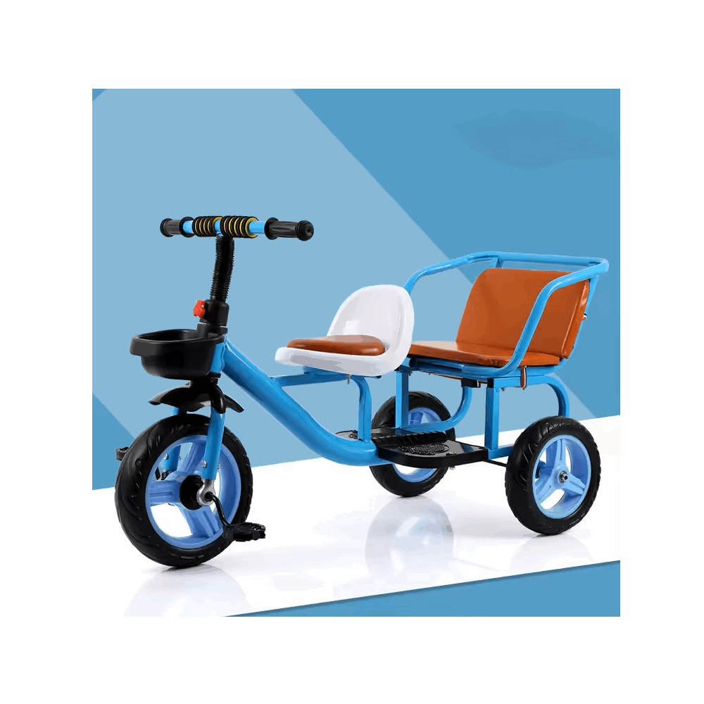 عجل اطفال Y-TS2610 عجلة كوكو 2 مقعد 9550-29 blue 2كرسي
