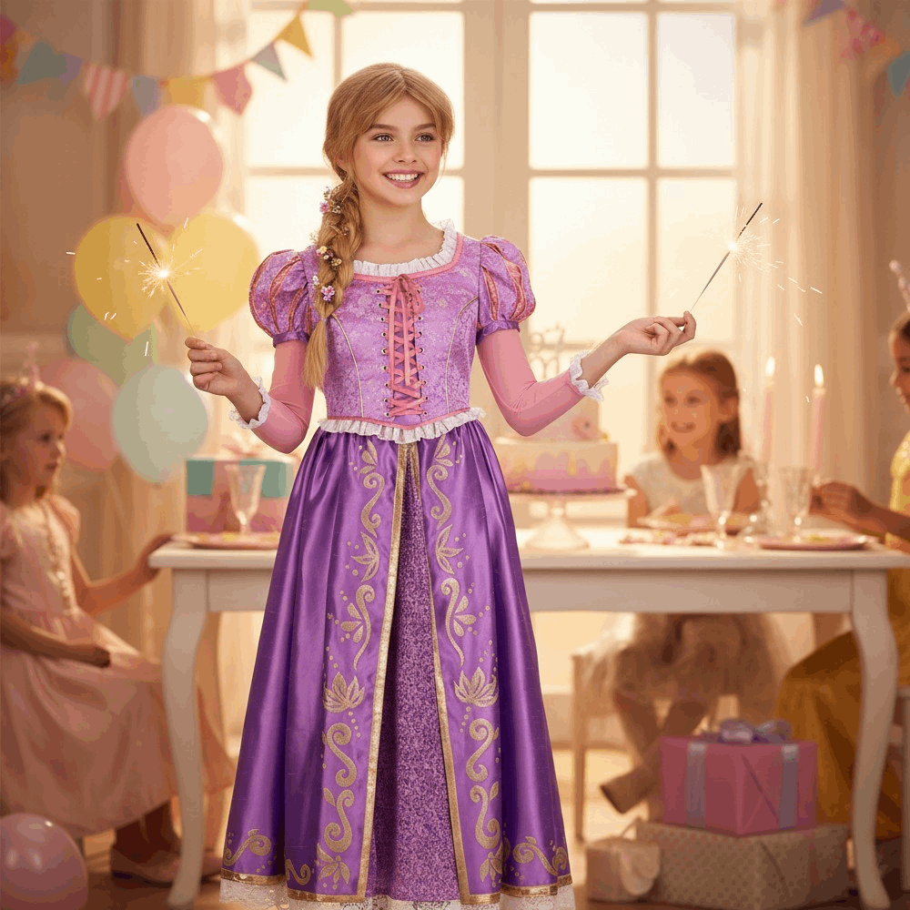 ملابس تنكرية روبينزل SIZE M