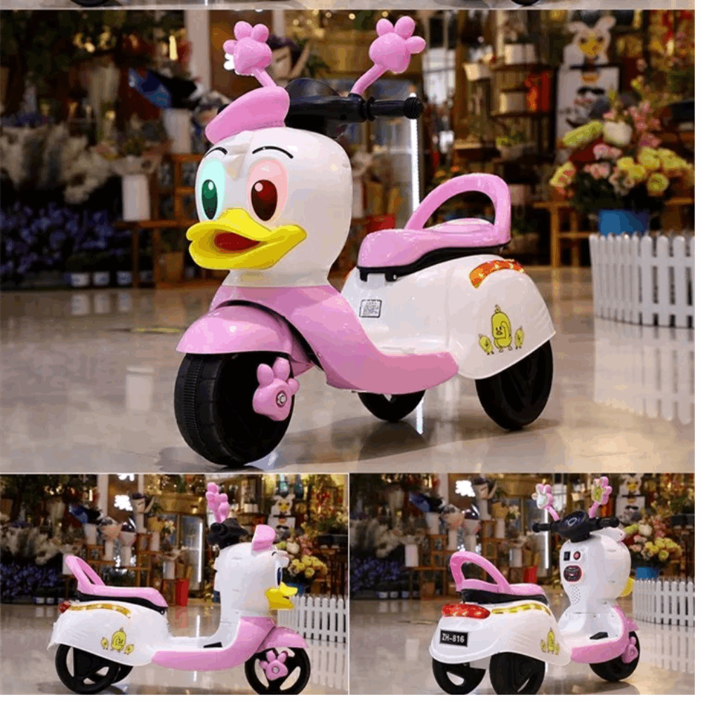موتوسيكلات اطفال بطوط ZH-816-O Pink A01-135