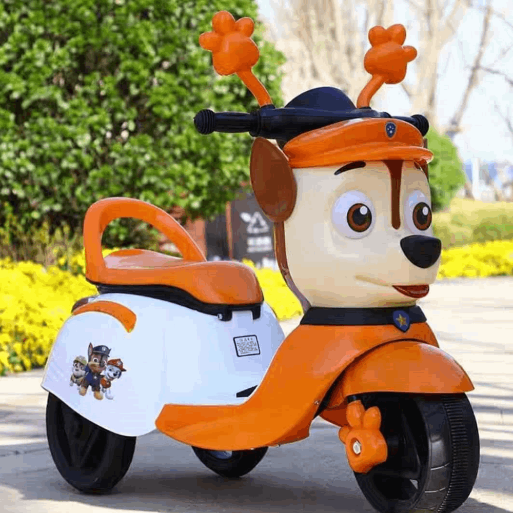 موتوسيكلات اطفال كلب باو باترول J-mb916-o Orange A34-805