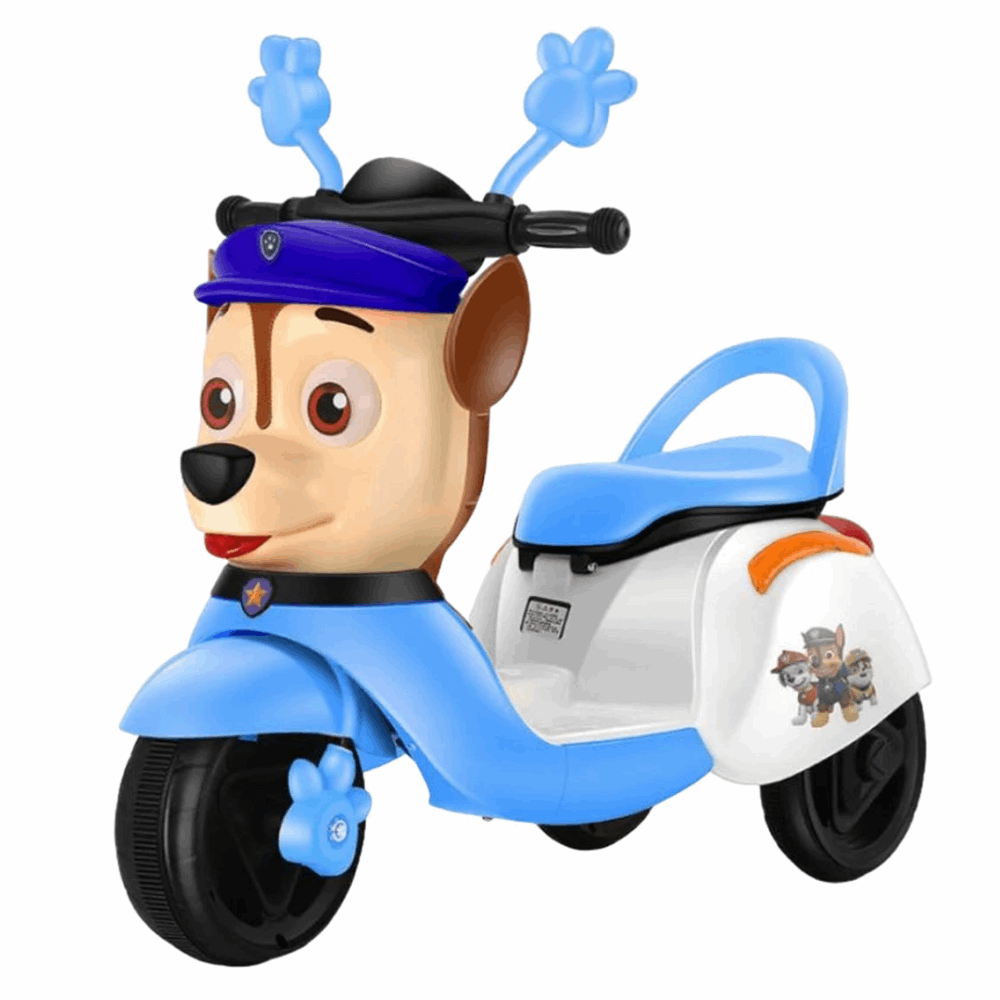 موتوسيكلات اطفال كلب باو باترول J-mb916-b Blue A34-803