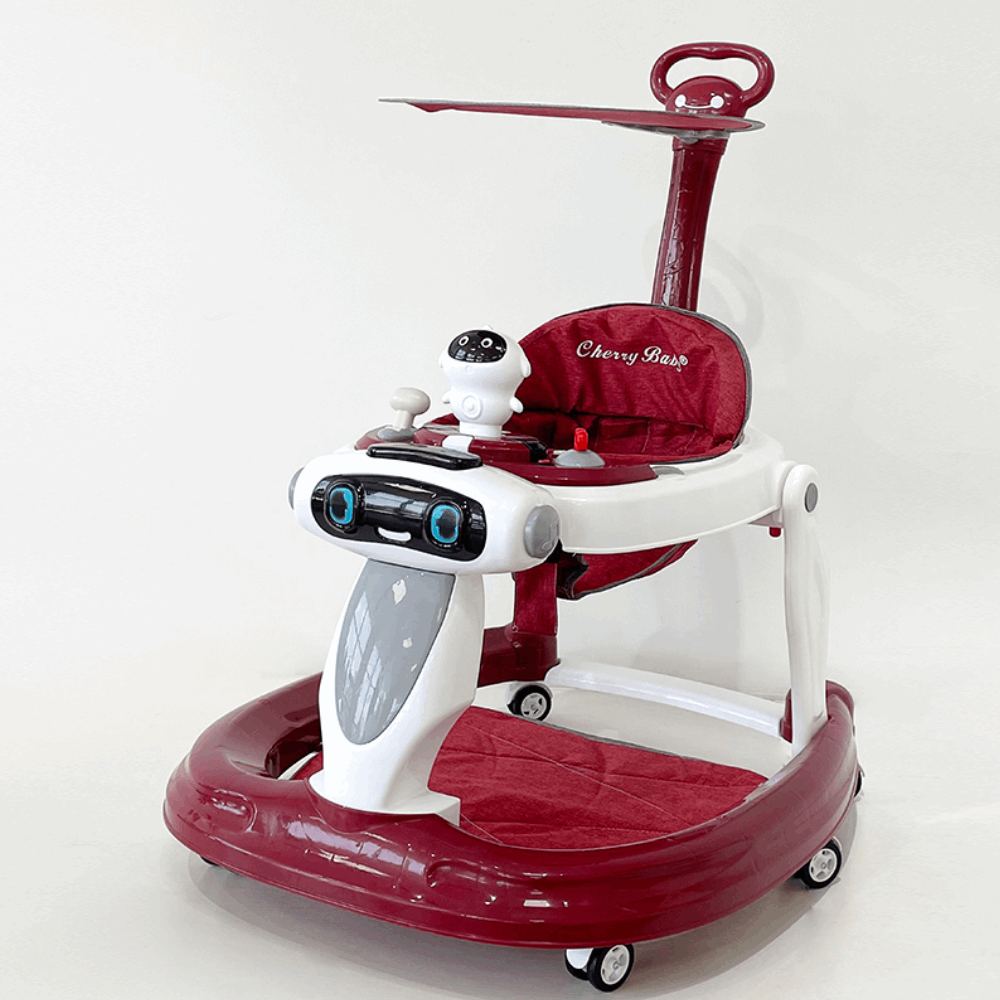 Baby Walker مشاية بيبى شمسية بدراع عجل سيليكون Ytbb-569y-kb-w003s Red 709-4-a01-849-a34-634