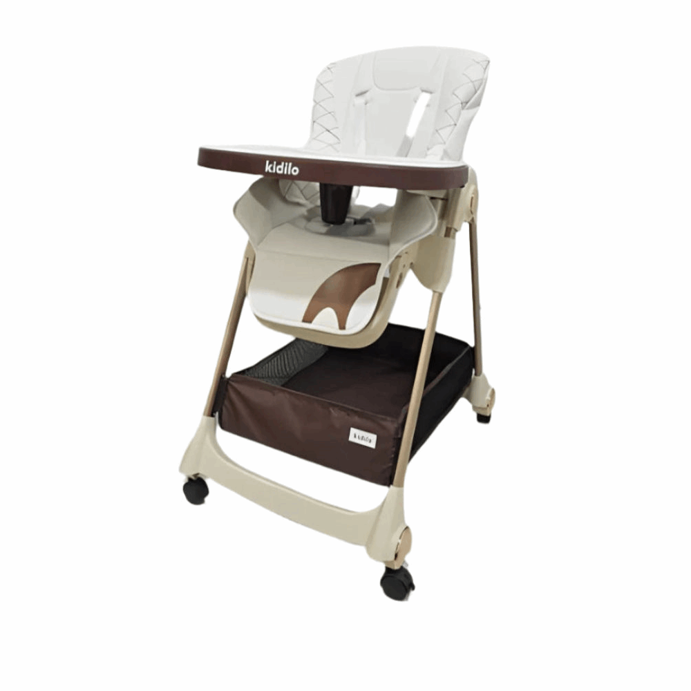 كرسي طعام كرسي طعام Kidilo Kt908 Khaki