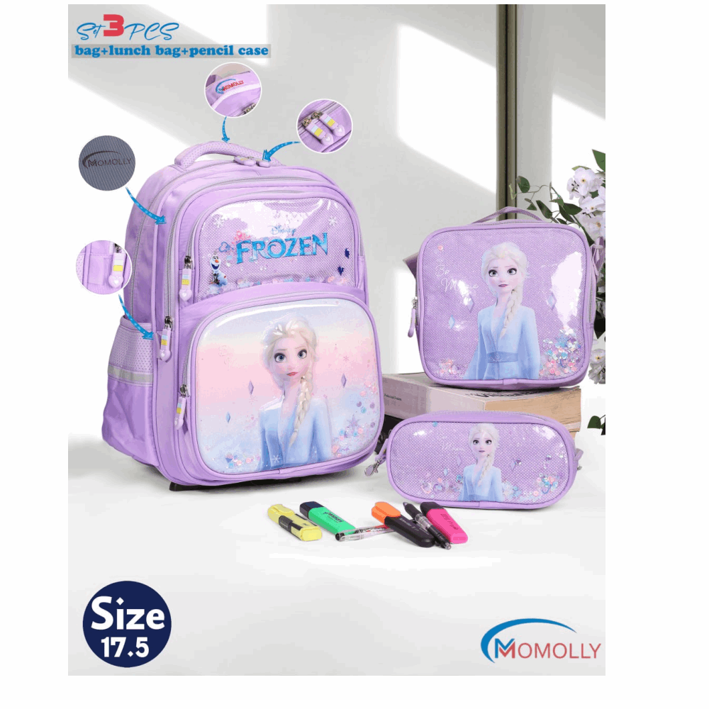 Bag Bag/momolly/2516-B Momolly طقم سيشيل Purple,17.5