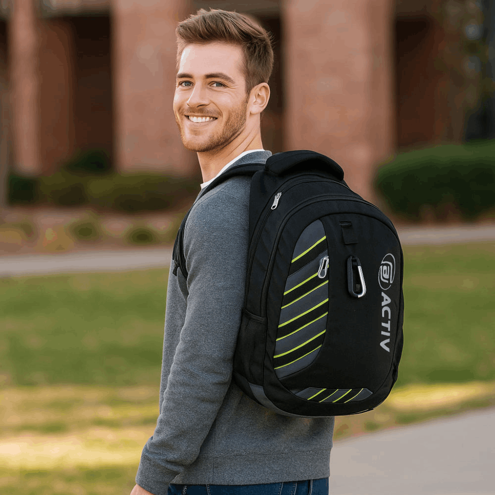 Bag Bag/activ/bck25119 Activ Unisex Black*yellow,25l