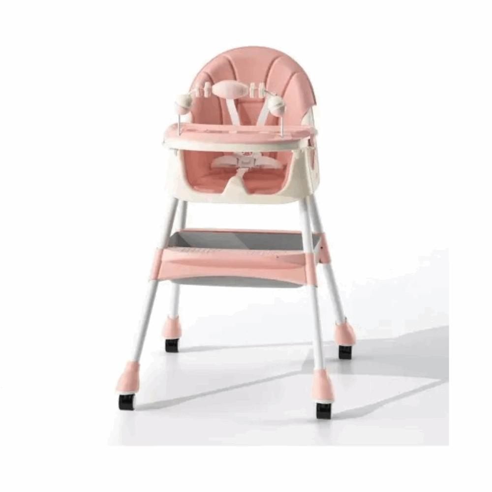 مستلزمات اطفال كرسي طعام kidilo E500 PINK