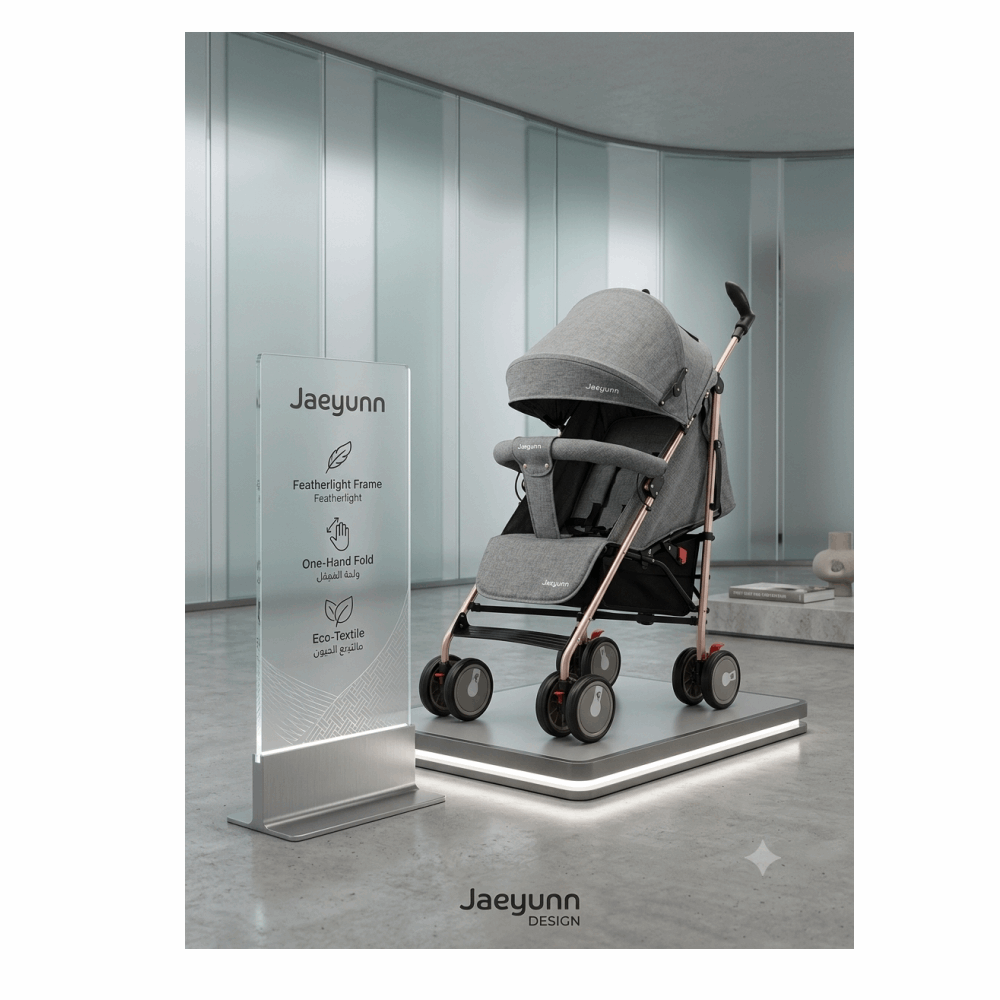 Stroller سترولر HQ-103-3A Jaeyunn GREEY