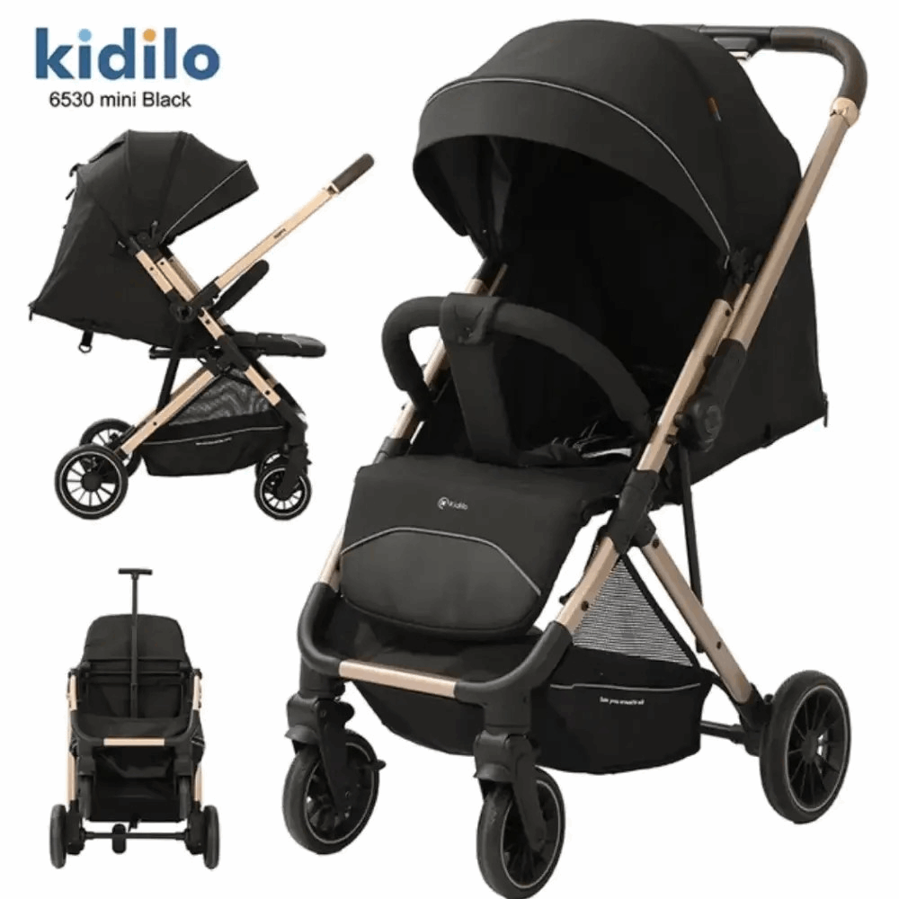 Stroller سترولر 6530 kidilo Black