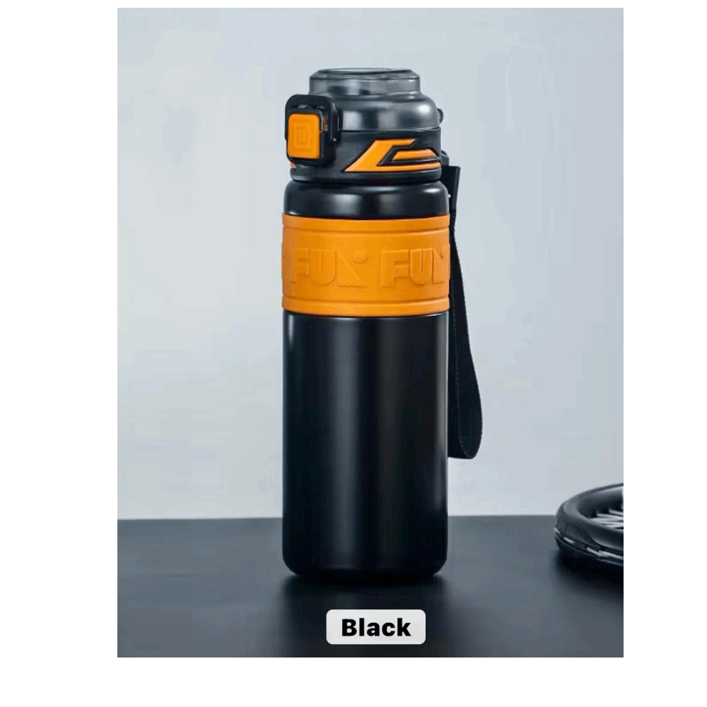 Bottles HE-1140 ML 660,Black &amp; Orange