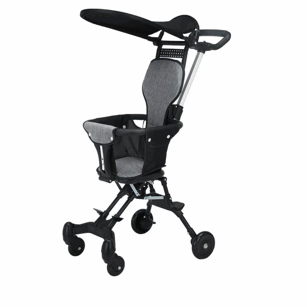 Stroller عجلة موجهة بدراع وشمسية للبيبى MS-M1P