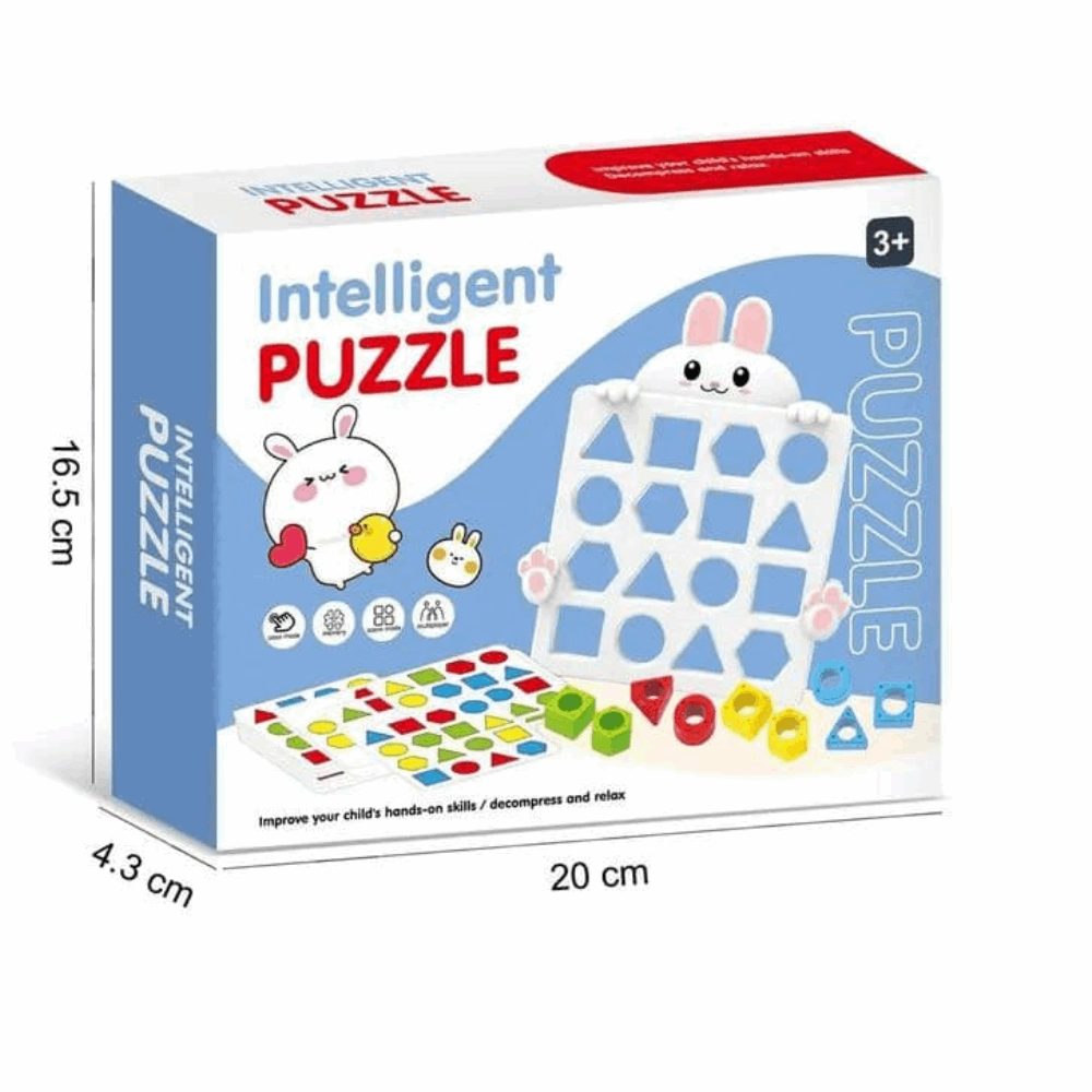 تنمية المهارات اشكال هندسية ارنب A01-583