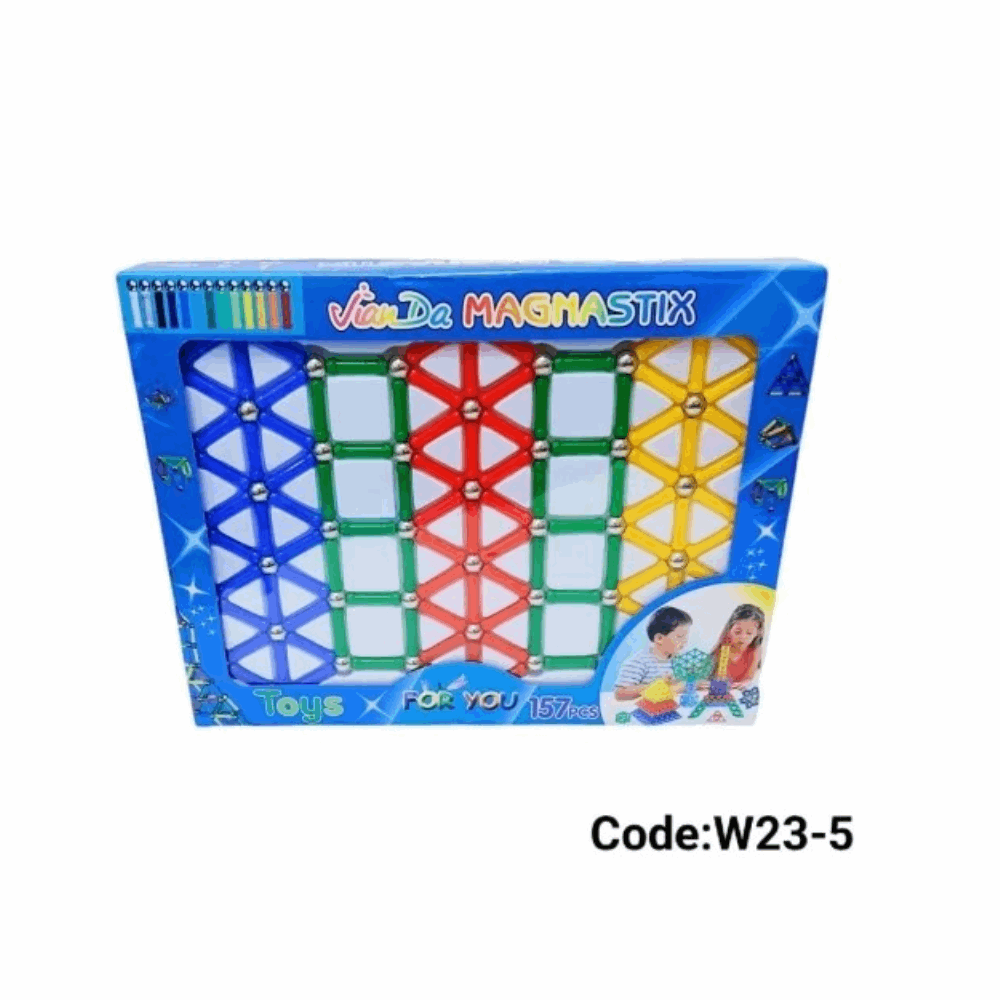 تنمية المهارات تركبيات مغناطيسية 157 قطعة