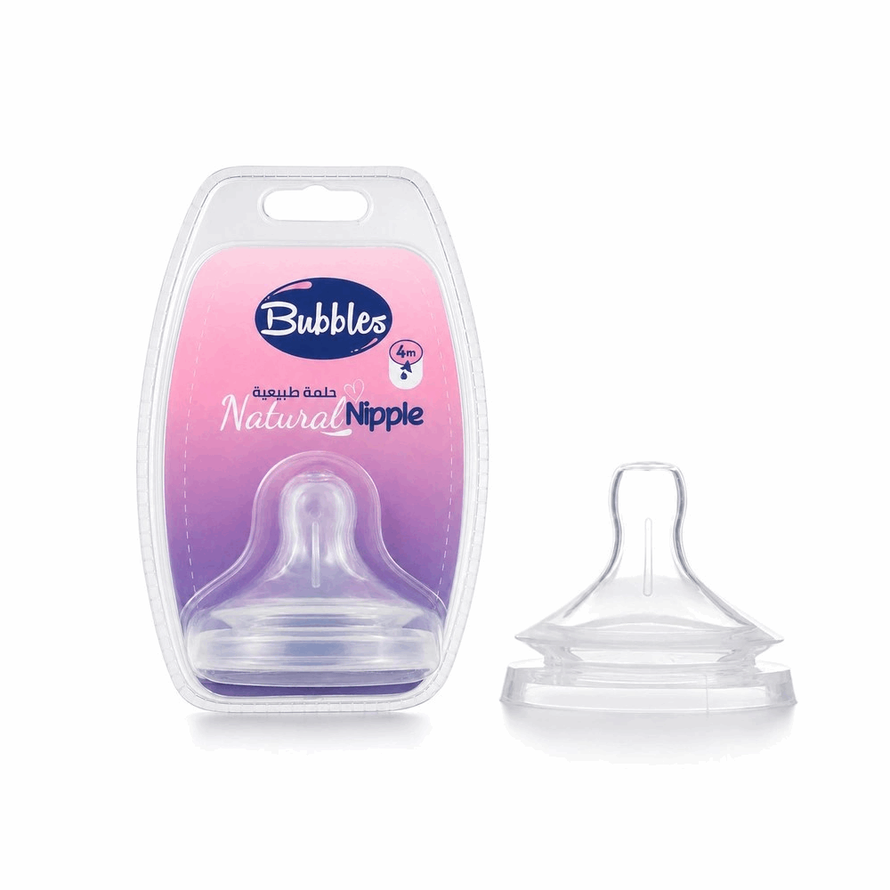 Bubbles حلمة ناتشورال(4-m) بابلز