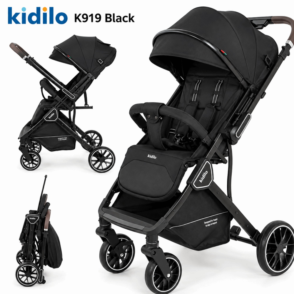Stroller سترولر K919N kidilo Black