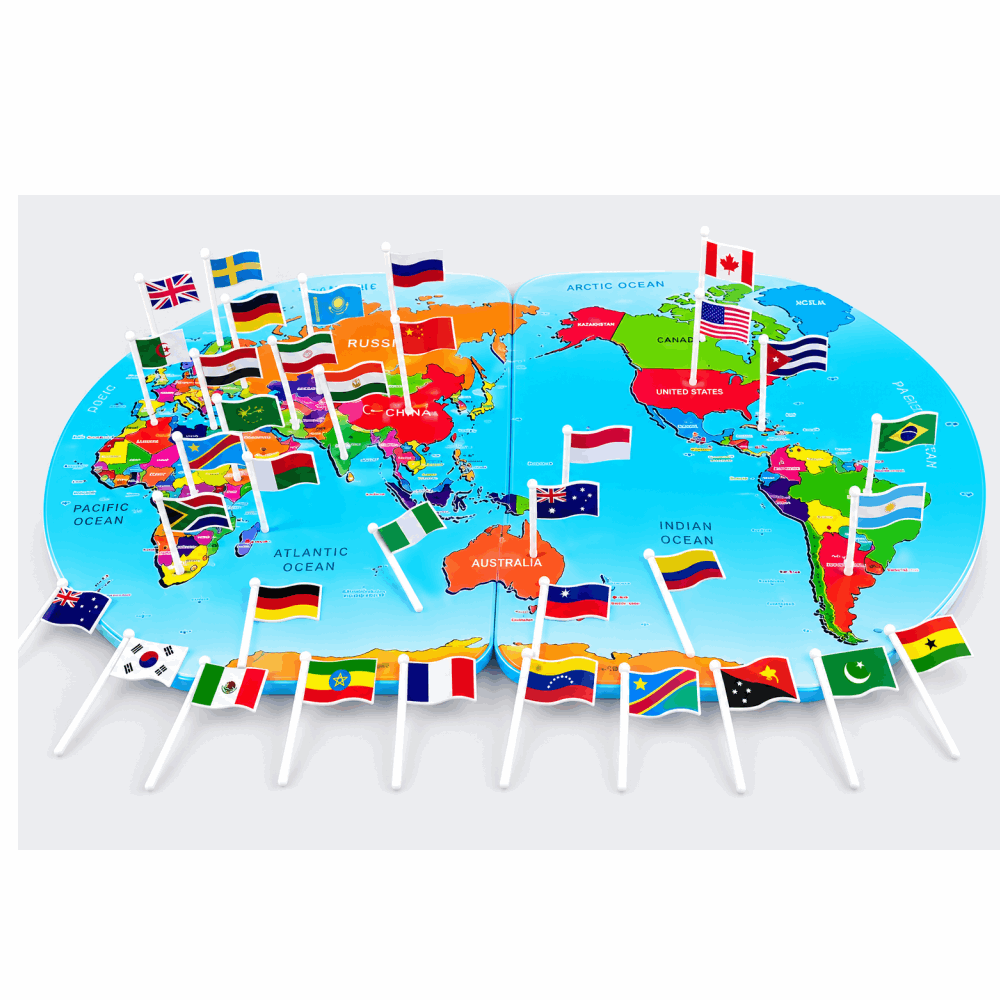 العاب تنمية المهارات خريطه العالم 800-19